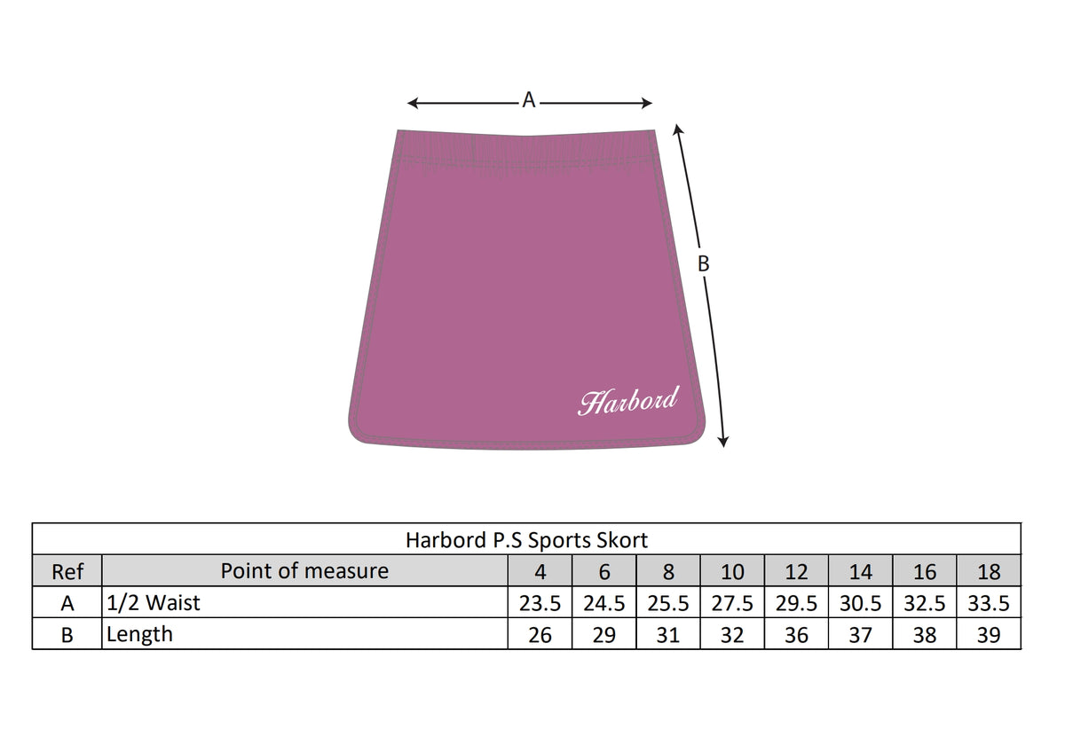 Sports Skort – Harbord Public School Uniform Shop